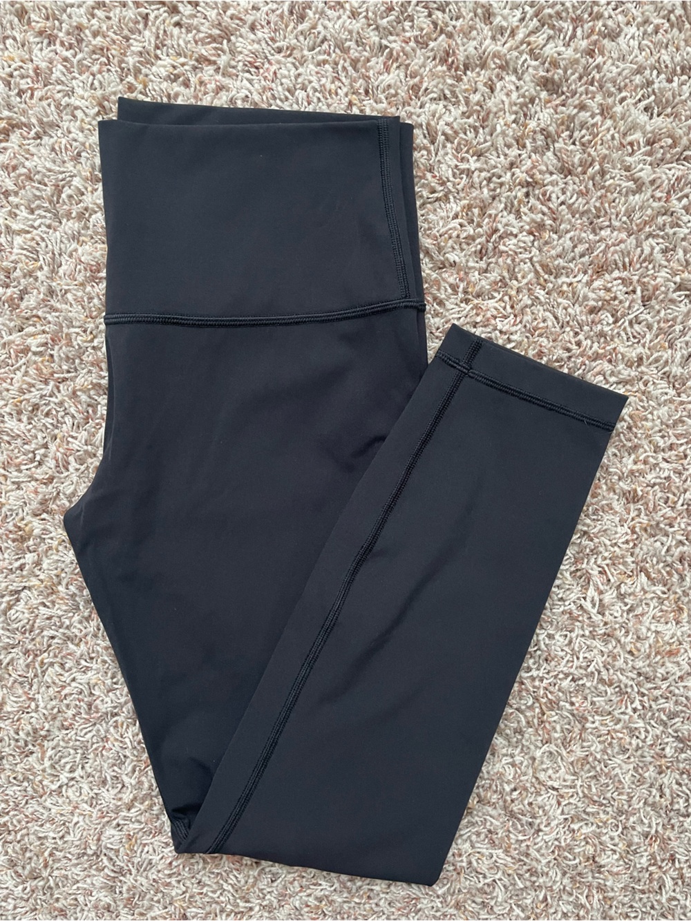 Lululemon Black High-Rise Performance Slimming Leggings Women Size 10 New No Tag